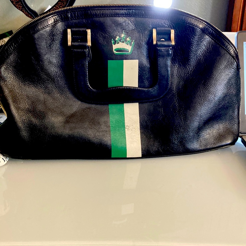 Jana Feifer Love Luggage Leather Tote